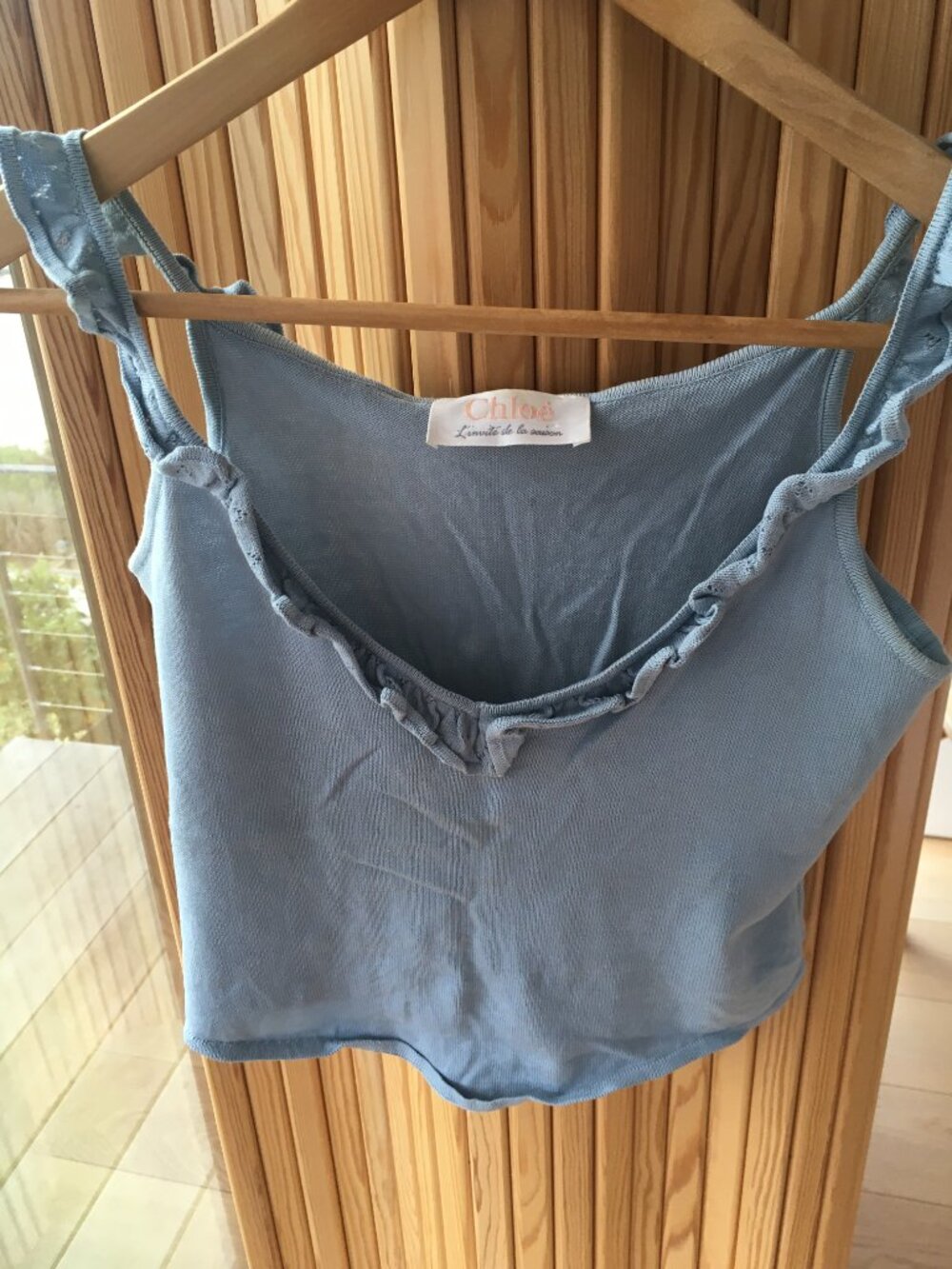 Chloe stella mccartney pheobe philo runway crop top